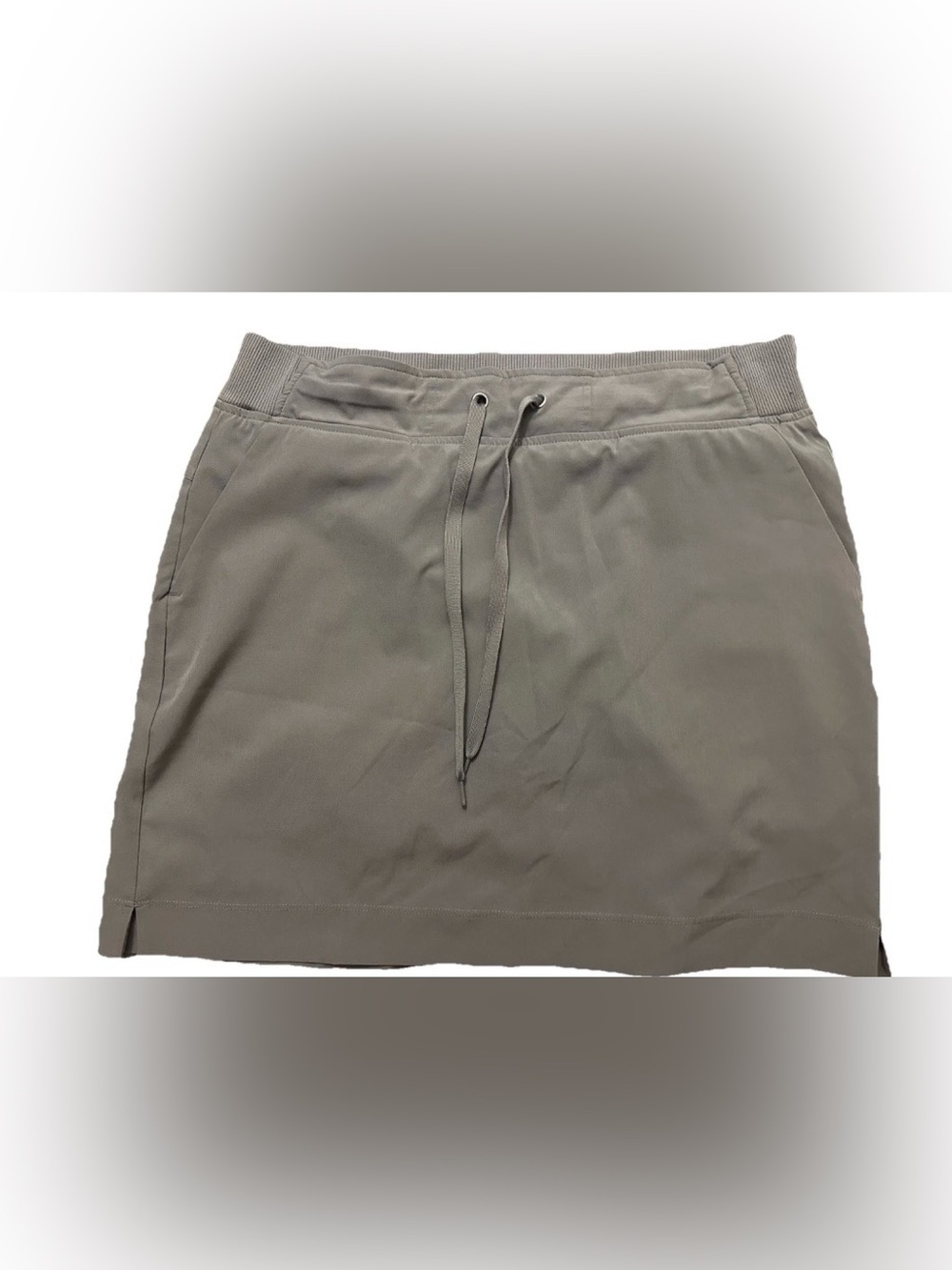 RBX Drawstring Skirt in Gray